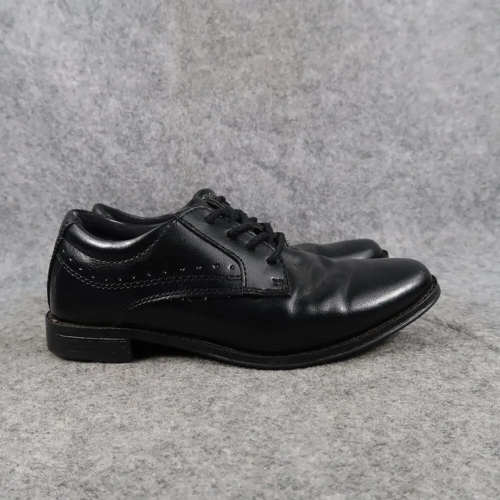 Max and Jake Boys Dress Shoes Kids 13 Oxford Derby Black Lace Up Formal Event